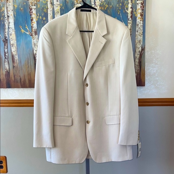 Chaps NWT Stone Colored Men’s Blazer